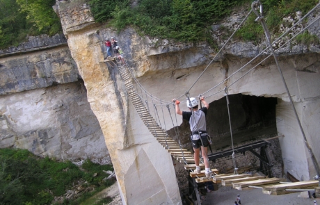 via ferrata parcours